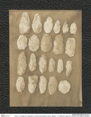 Seite 5, Umschlag mit Fotografien und losen beschriebenen Seiten, Beilage 1 zu "Palästina (Tagebuch)" (NHMW-PRAE-BBB-80-Beilage-1)